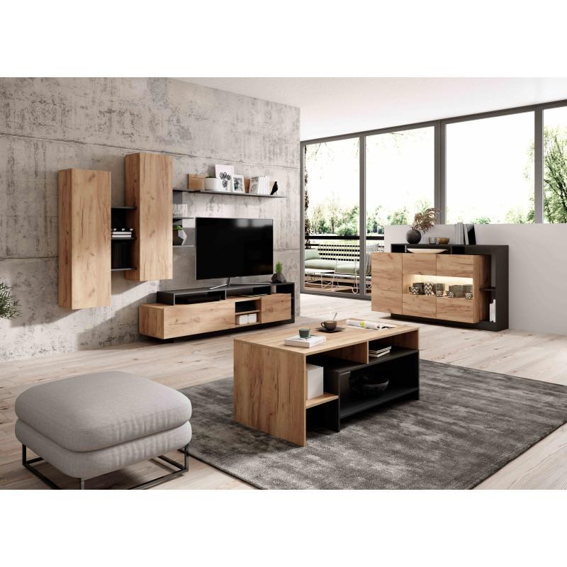 МЕБЕЛ ВИ Комода алва антрацит