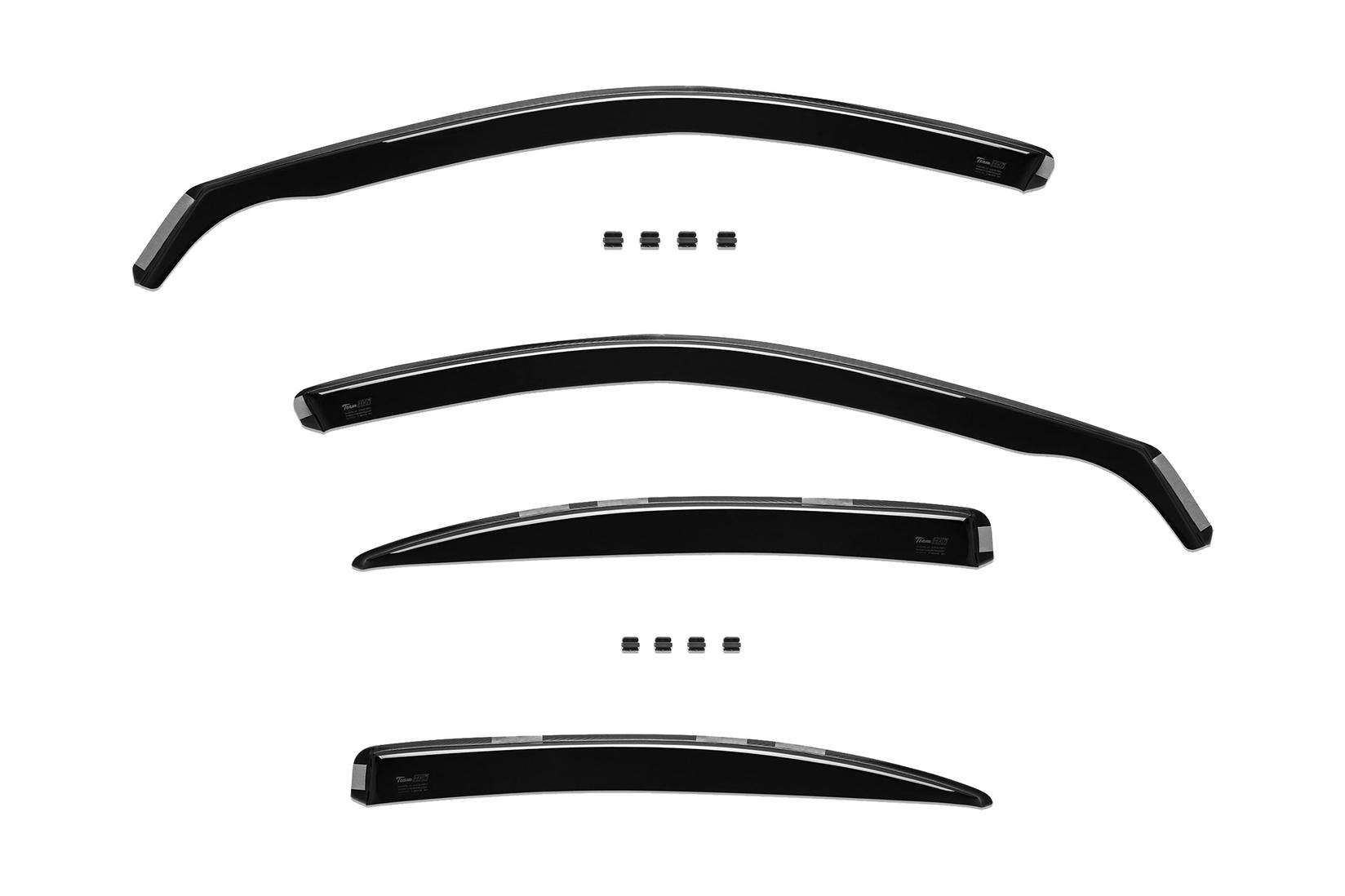 HEKO Комплет ветробрани Heko за Mazda 6 5 врати хечбек 2002-2007 4 бр.