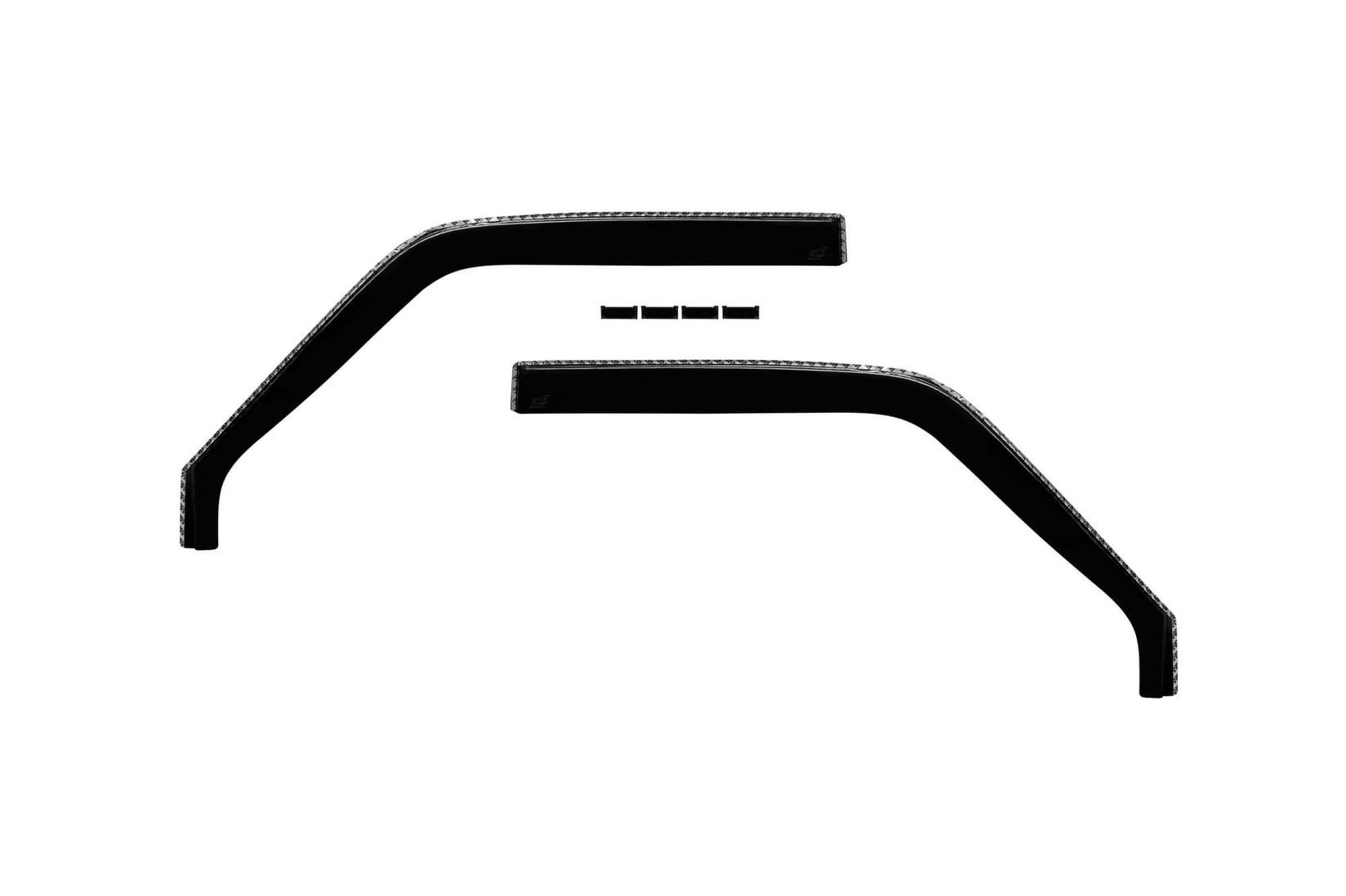 GELLYPLAST Предни ветробрани Gelly Plast за Toyota Rav 4 1994-2000 со 2 врати, црни 2 бројки