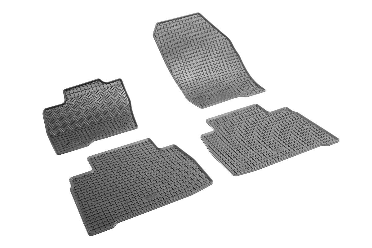 RIGUM Гумени патосници за Ford GalaxyS-Max по 2015 година 4 дела црни