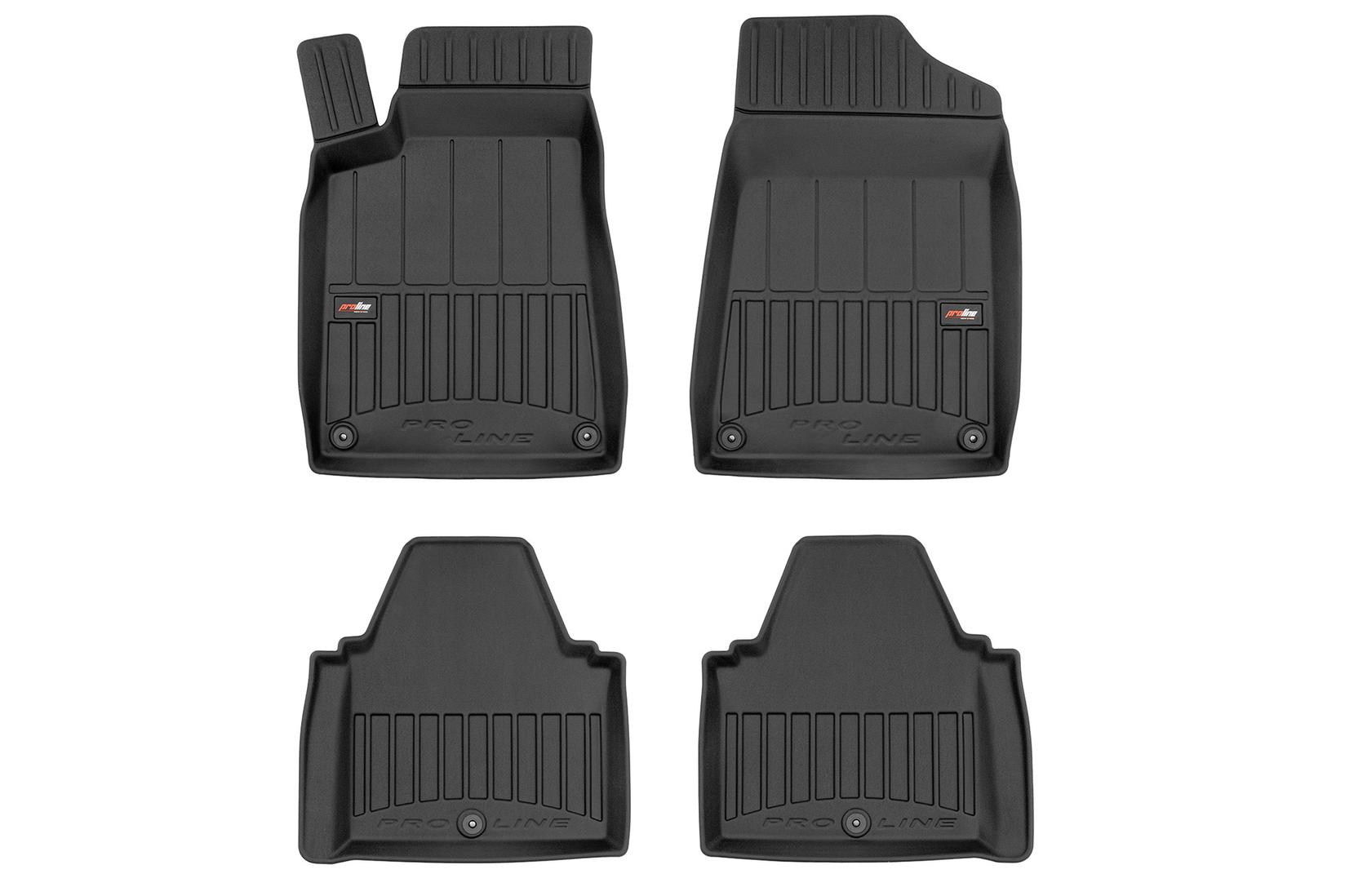 FROGUM 3D Гумени патосници за Peugeot 607 1999-2010 4 дела црни