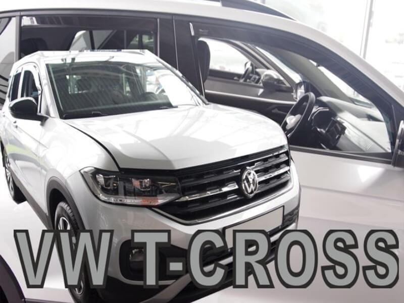 HEKO Комплет ветробрани Heko за Volkswagen T-cross по 2019  со 5 врати, затемнети, 4 бројки