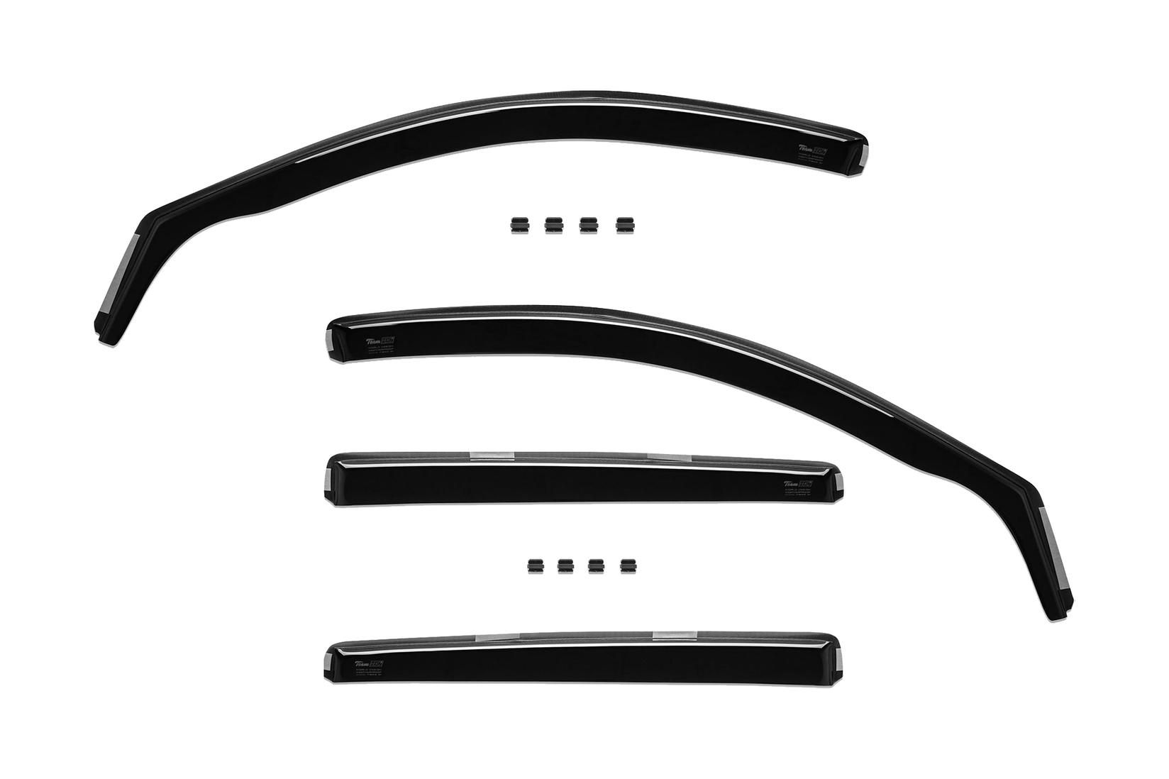 HEKO Комплет ветробрани Heko за Mitsubishi L200 4 врати двојна кабина 2006-2016  4 бр.