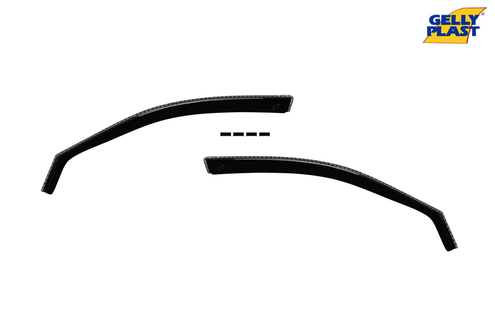 GELLYPLAST Предни ветробрани Gelly Plast за VW T-Roc по 2017 , црни 2 бројки