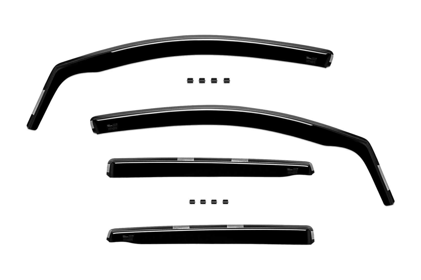 HEKO Комплет ветробрани Heko за Honda FR-V 5 врати после 2005  4 бр.