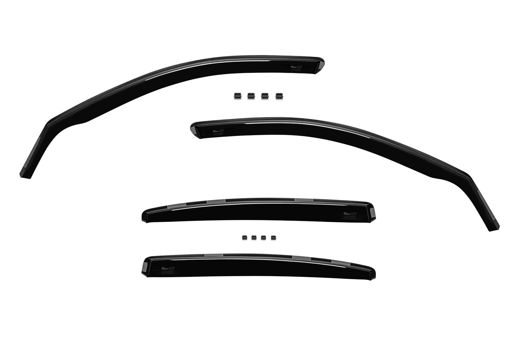 HEKO Комплет ветробрани Heko за Skoda Octavia II 4/5 врати седан/лифтбек 2004-2013 4 бројки