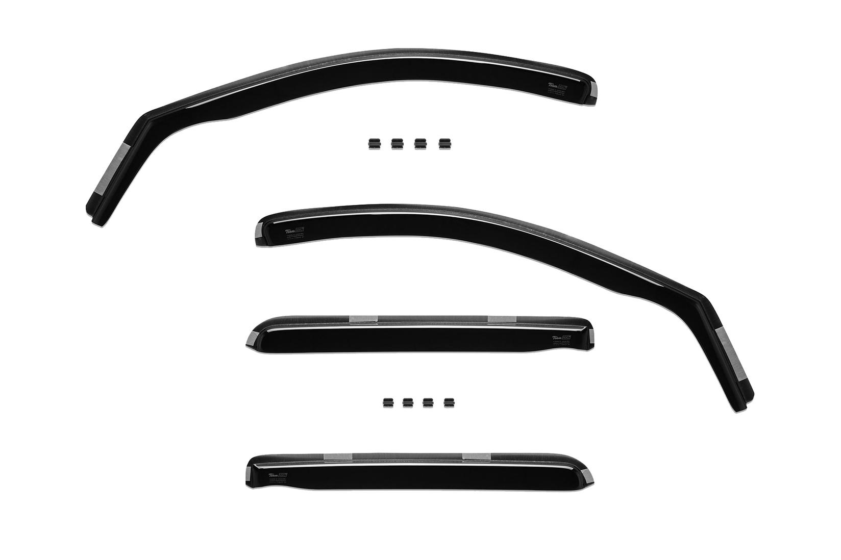 HEKO Комплет ветробрани Heko за Hyundai Santa Fe 5 врати 2006-2012  4 бр.