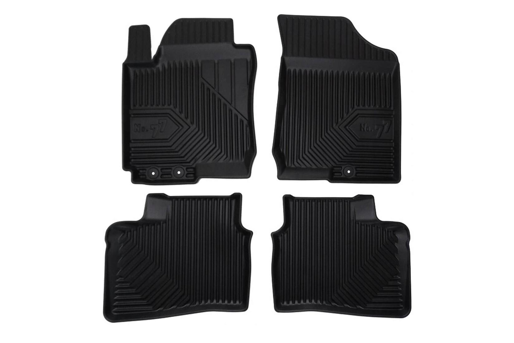 FROGUM 2.5D Гумени патосници модел 77 за Hyundai I30 караван 2007-2012 4 дела црни