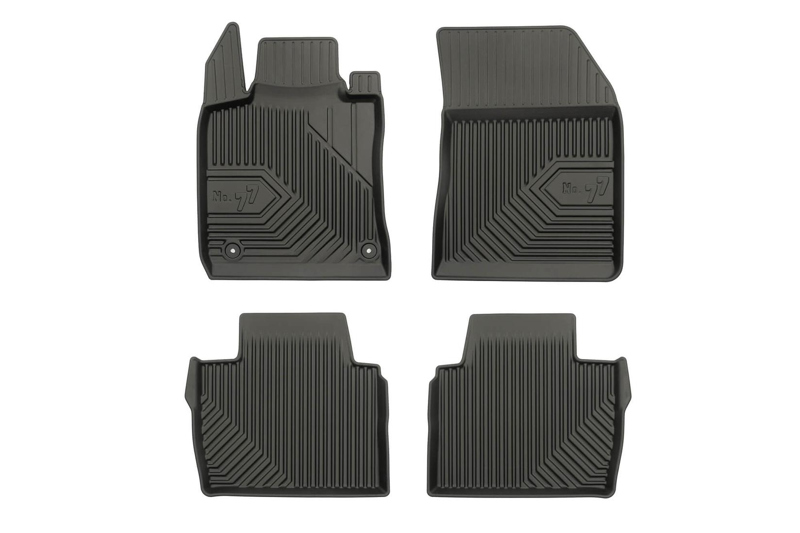 FROGUM 2.5D Гумени патосници модел 77 за Peugeot 508 по 2018 година 4 дела црни