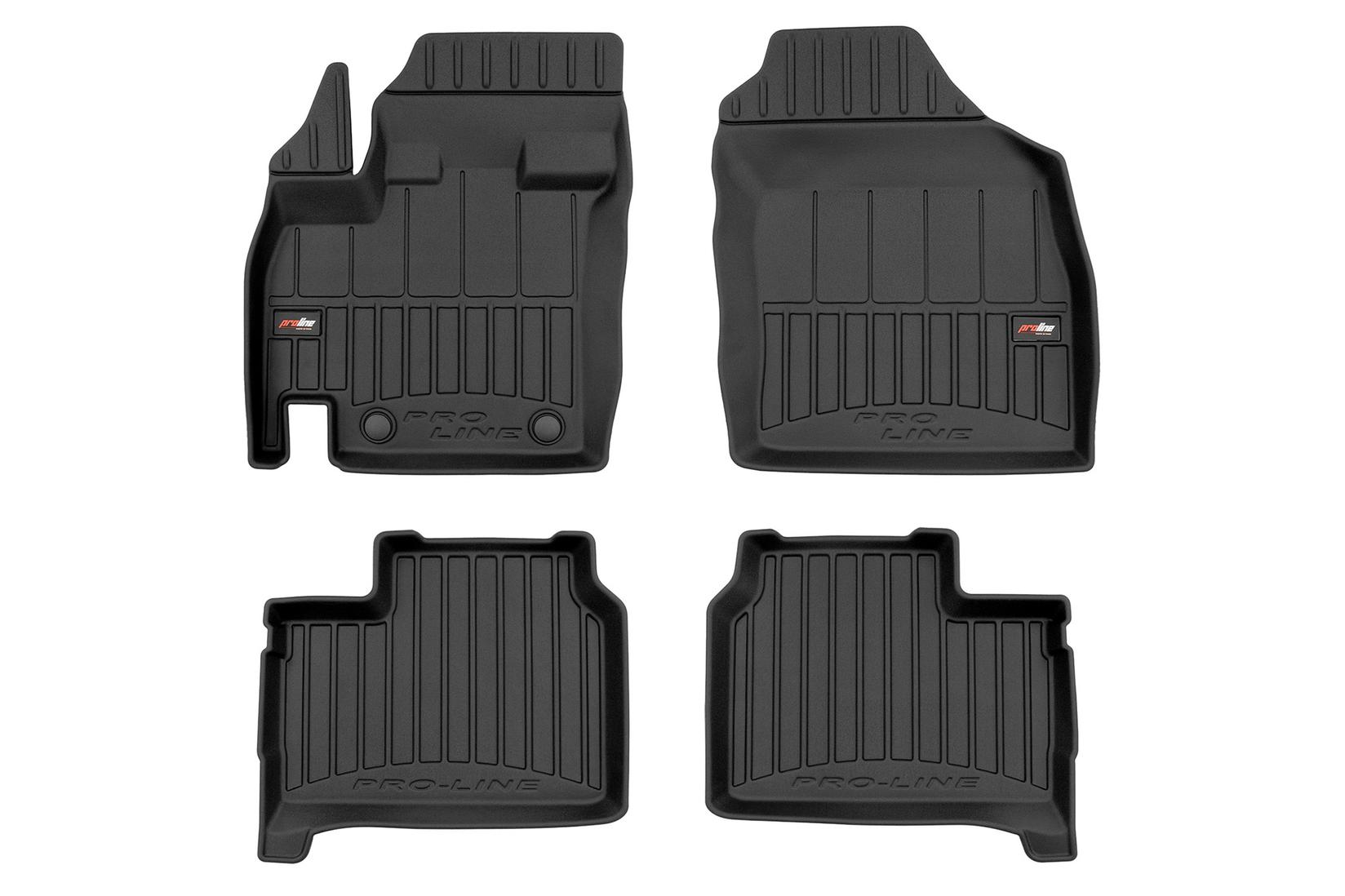 FROGUM 3D Гумени патосници за Suzuki Ignis III по 2016 година 4 дела црни