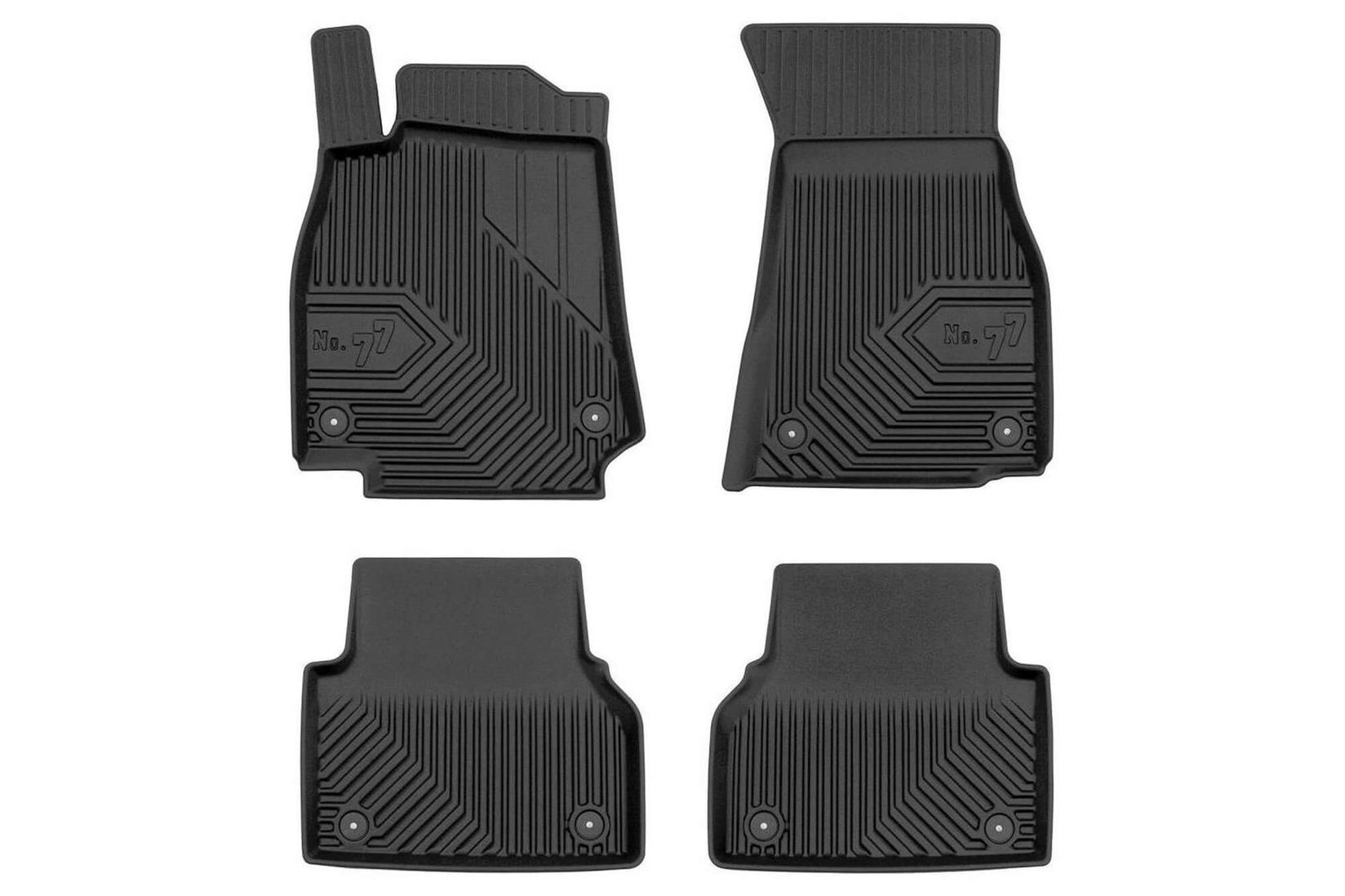 FROGUM 2.5D Гумени патосници модел 77 за Audi A7 C8 Sportback по 2017 година 4 дела црни