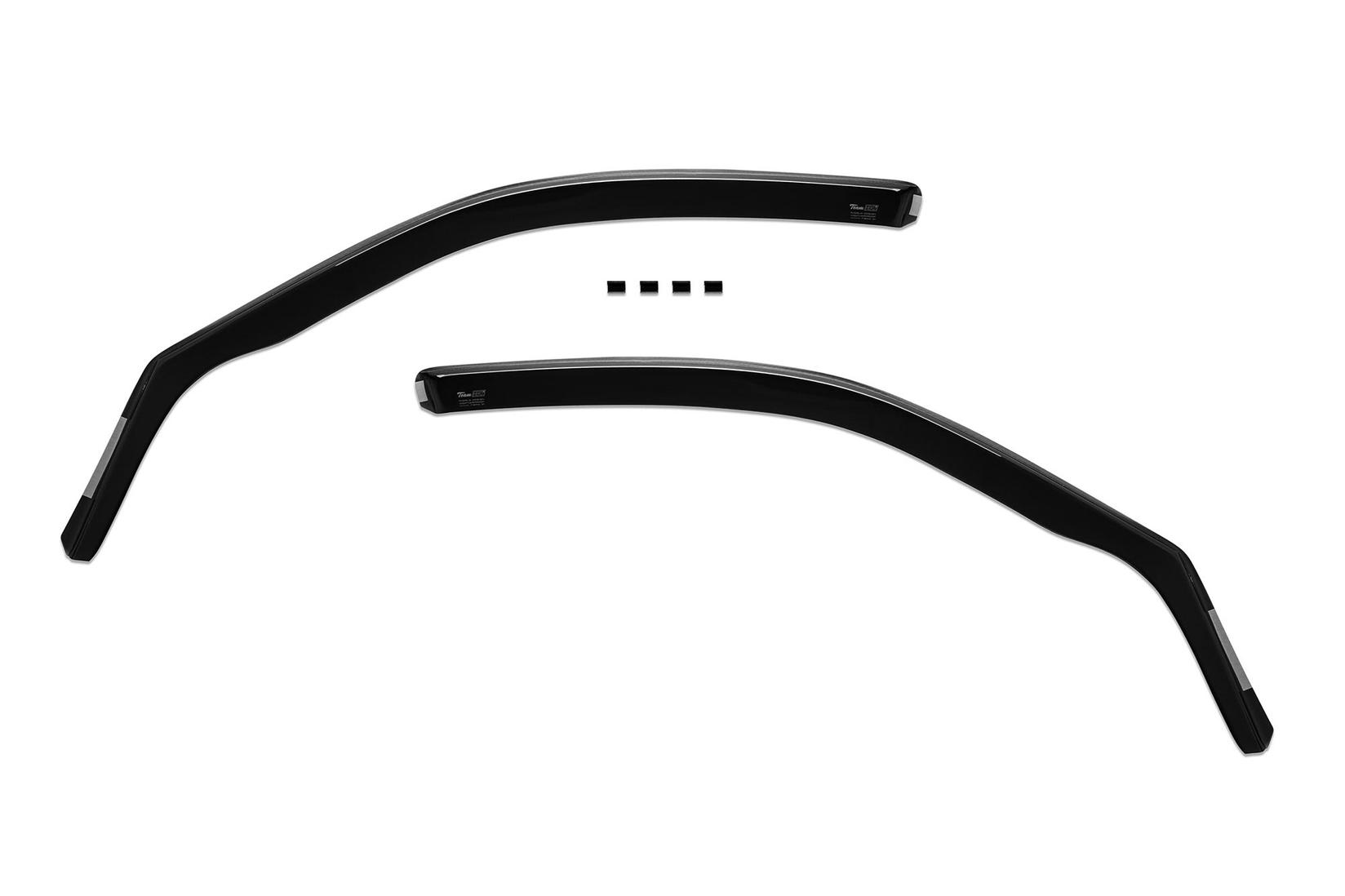 HEKO Предни ветробрани Heko за BMW X5 E70 2006-2013 со 5 врати, темно затемнети, 2 бр.