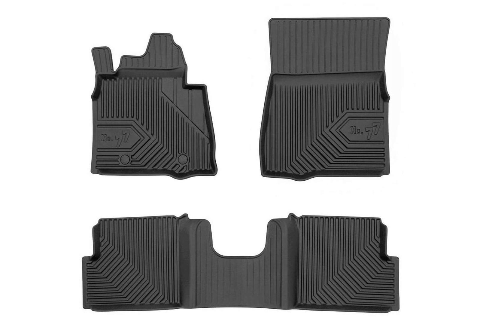 FROGUM 2.5D Гумени патосници модел 77 за Mercedes G класа W463 1990-2018 3 дела црни