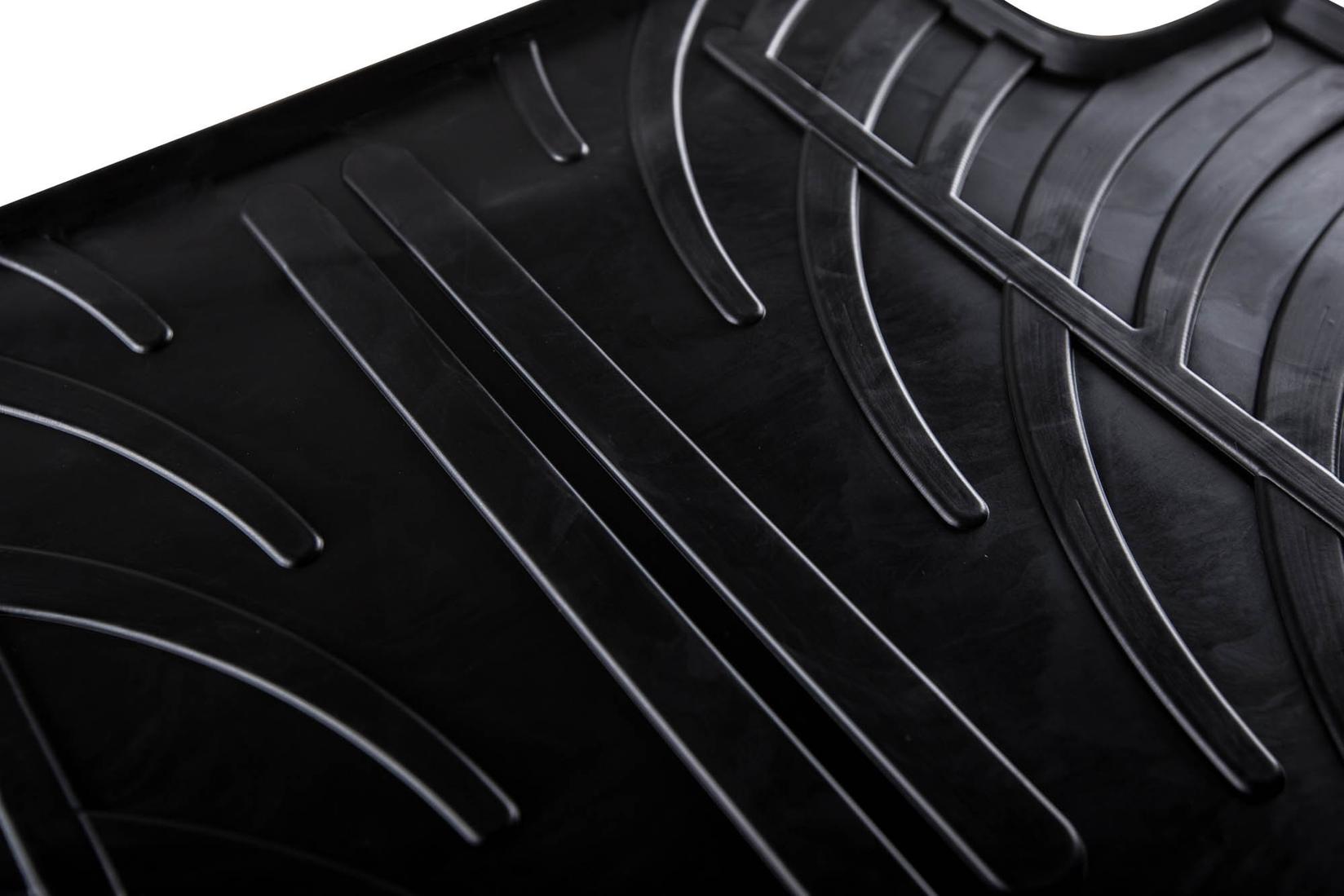 GLEDRING Гумени патосници за Audi A1 по 2018 година 4 дела црни