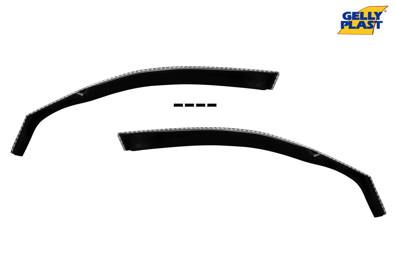 GELLYPLAST Предни ветробрани Gelly Plast за Alfa Romeo 147 2000-2010, 2 бр., црни
