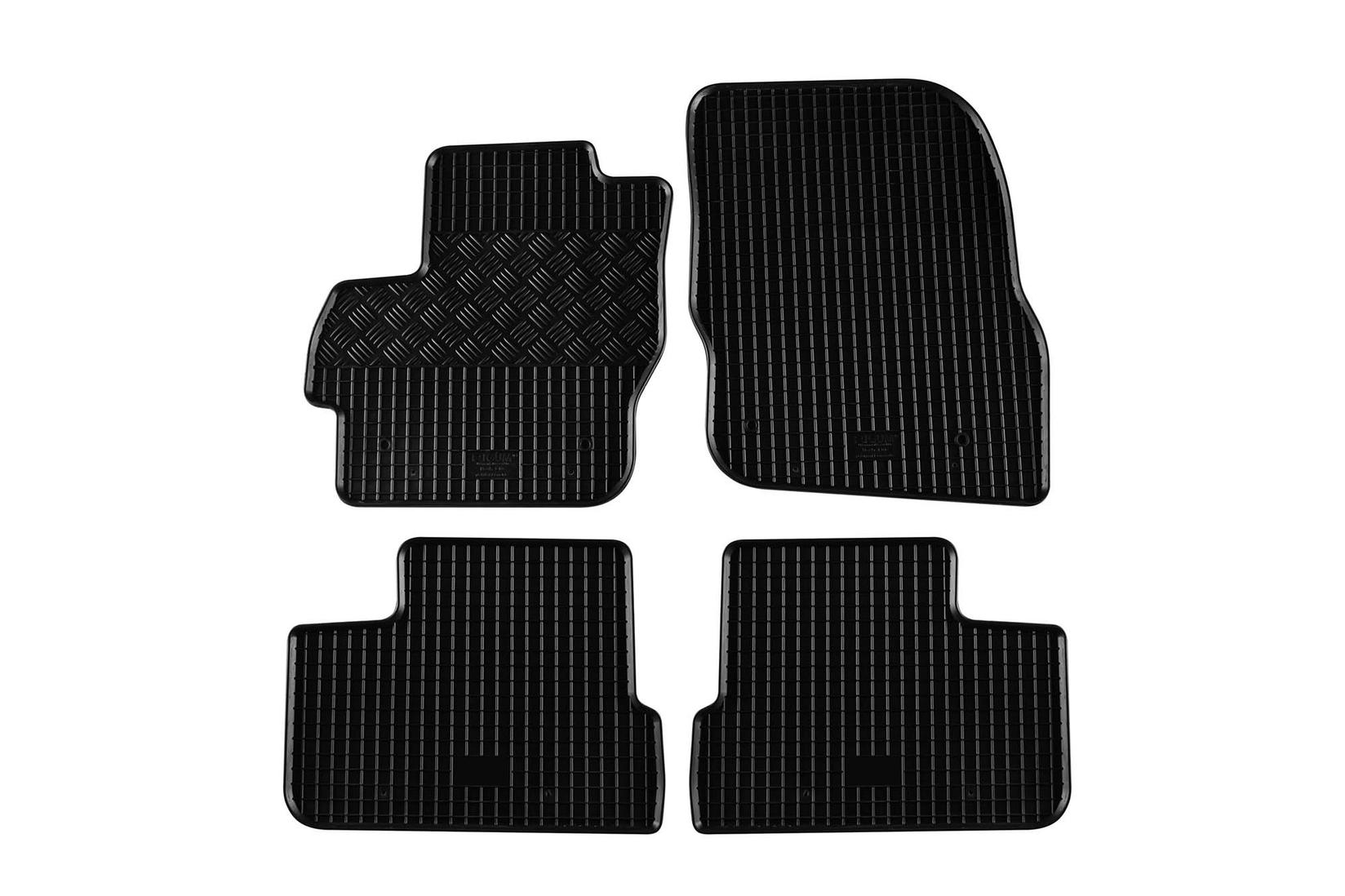 RIGUM Гумени патосници за Mazda 3 2009-2013 4 дела црни