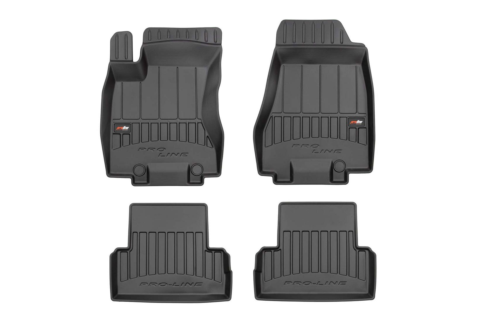 FROGUM 3D Гумени патосници за Nissan X-Trail 2008-2013 4 дела црни