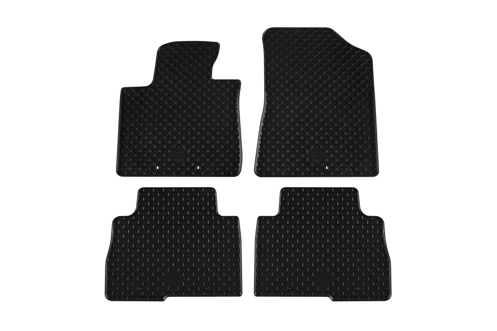 GUMARNY ZUBRI Гумени патосници за Kia Sorento 2010-2014 4 дела црни