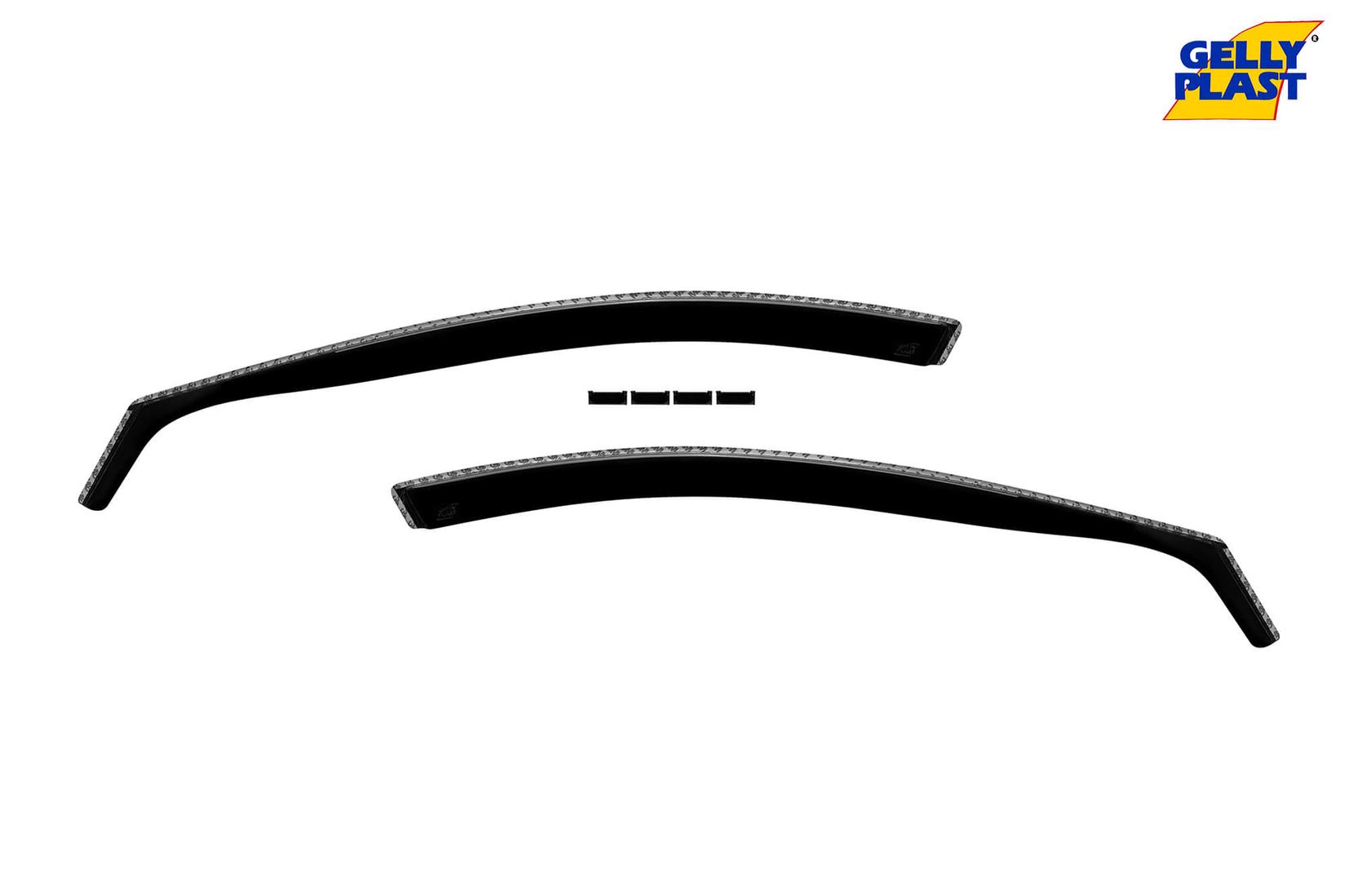 GELLYPLAST Предни ветробрани Gelly Plast за Mazda 3 по 2019 , Toyota Aygo по 2014  со 5 врати, црни 2 бројки