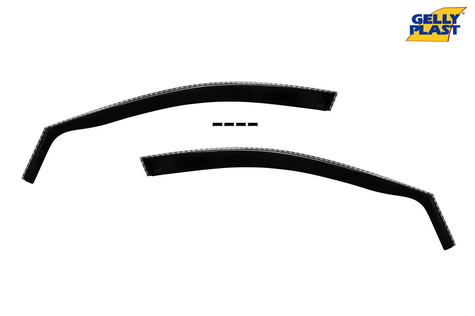 GELLYPLAST Предни ветробрани Gelly Plast за Hyundai Ix35 2010-2015, црни 2 бројки