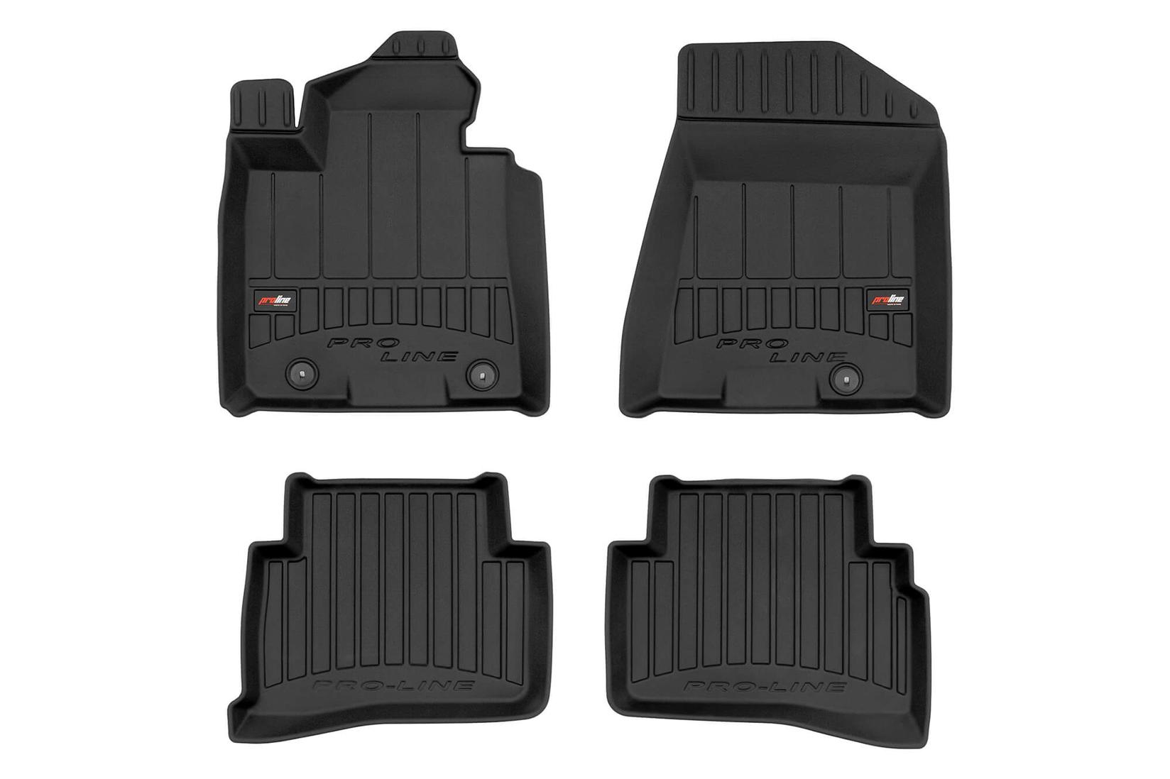 FROGUM 3D Гумени патосници за Hyundai Tucson III 2015-2020 KIA Sportage IV 2015-2018 4 дела црни