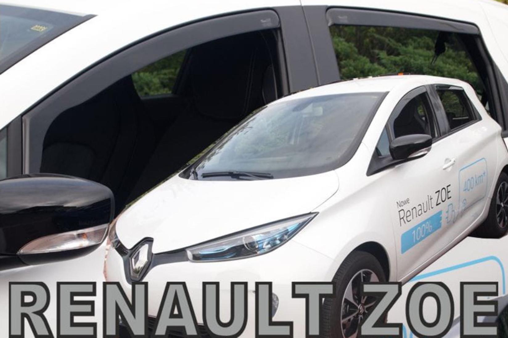 HEKO Комплет ветробрани за Renault Zoe по 2012 година 5 врати, затемнети, 4 бројки