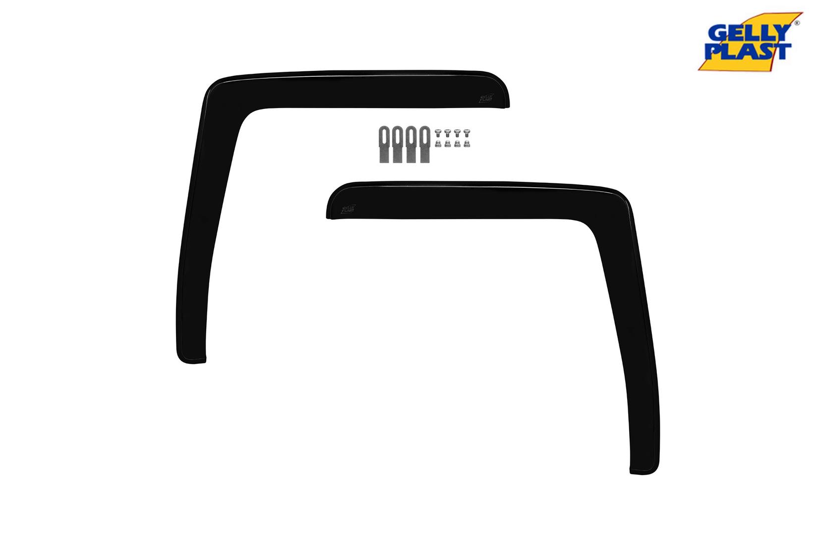 GELLYPLAST Предни ветробрани Gelly Plast за Mercedes Actross 1997-2011, 2 бр., црни