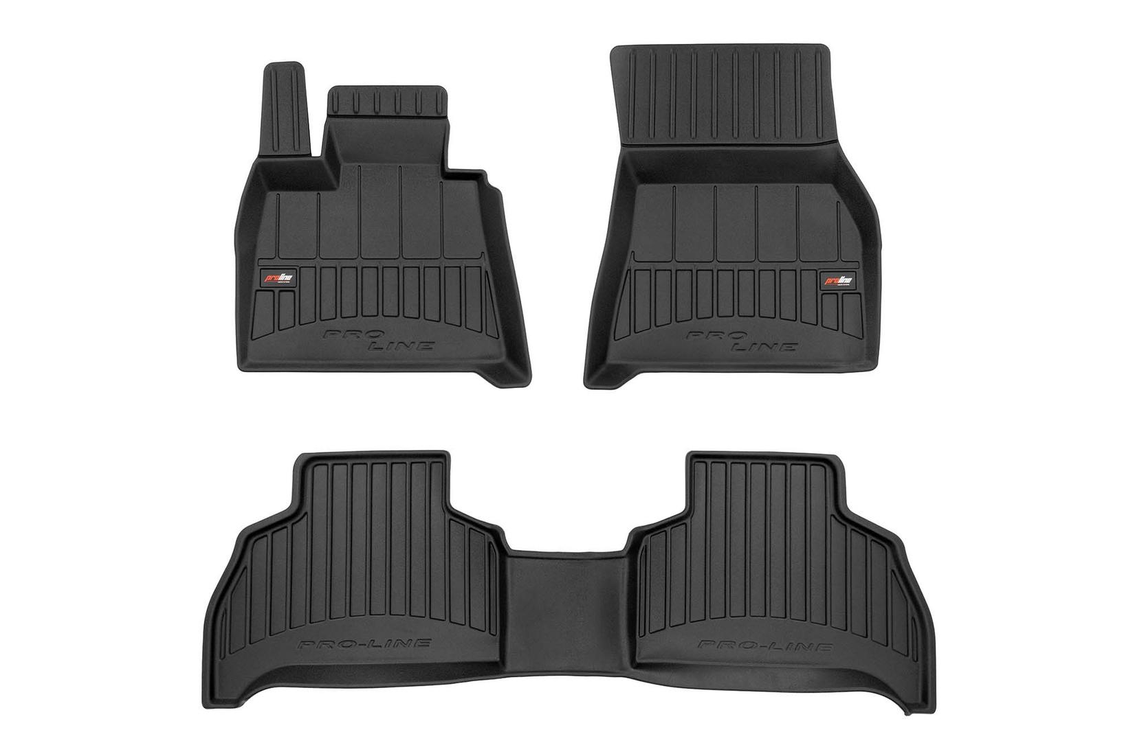 FROGUM 3D Гумени патосници за BMW X5 G05 по 2018 година 3 дела црни