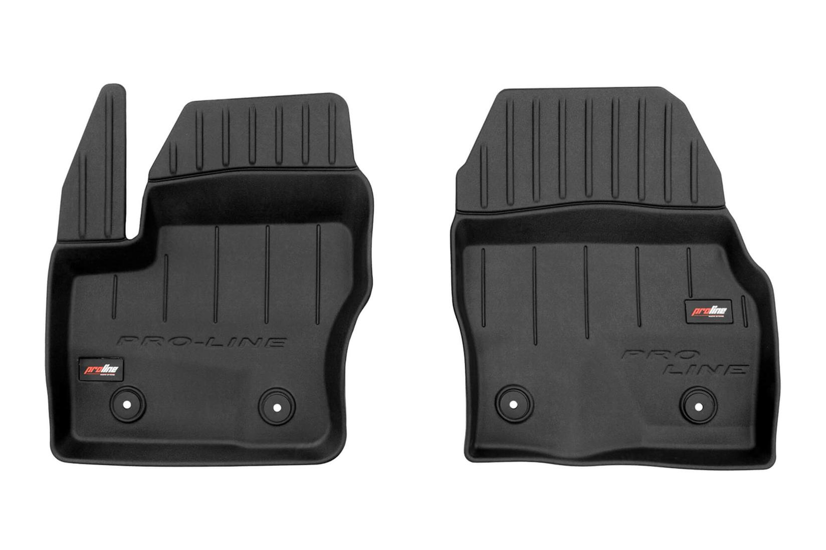 FROGUM 3D Гумени патосници за Ford Transit Connect 2013-2022 2 дела црна