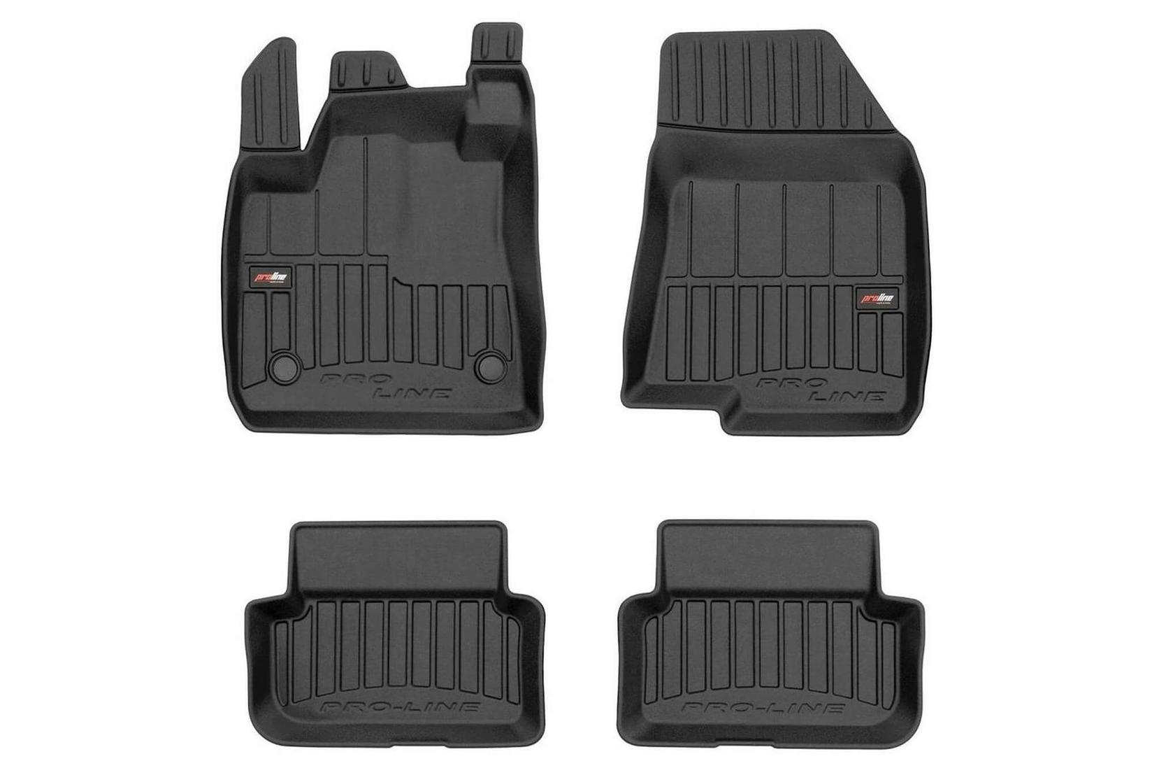 FROGUM 3D Гумени патосници за Dacia Sandero по 2020 година 4 дела црни