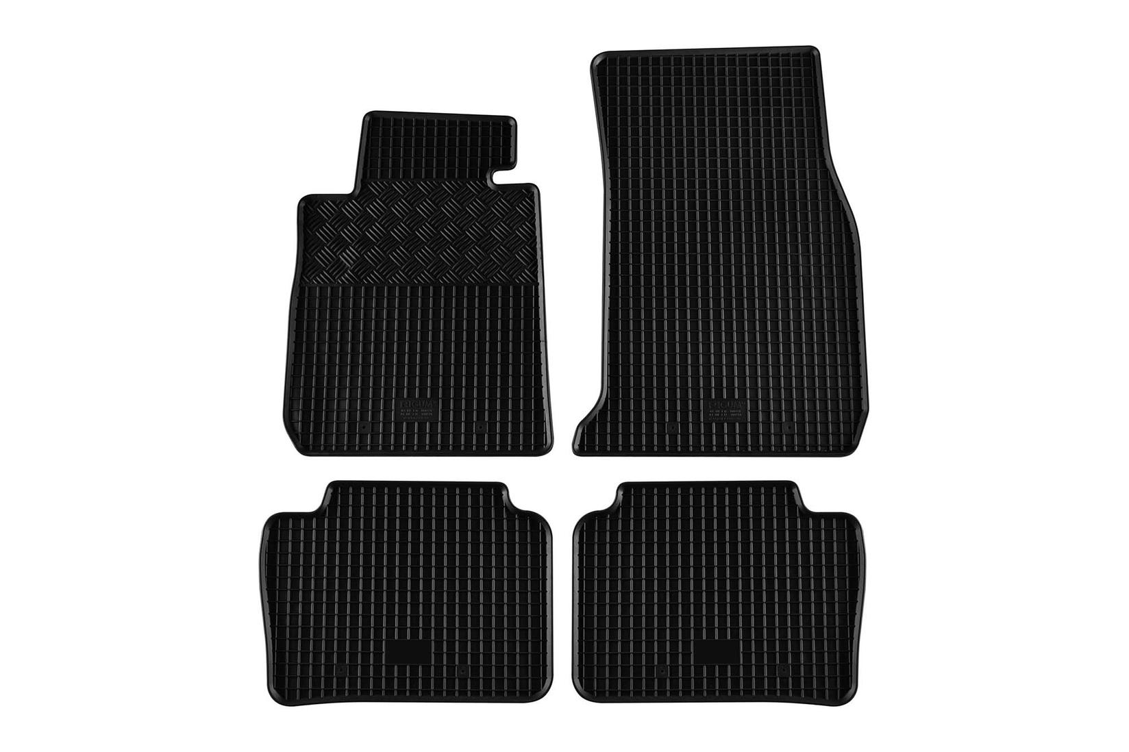 RIGUM Гумени патосници за BMW серија 3 F30 F31 2011-2019 серија 4 F32 F33 F36 по 2013 година 4 дела црни