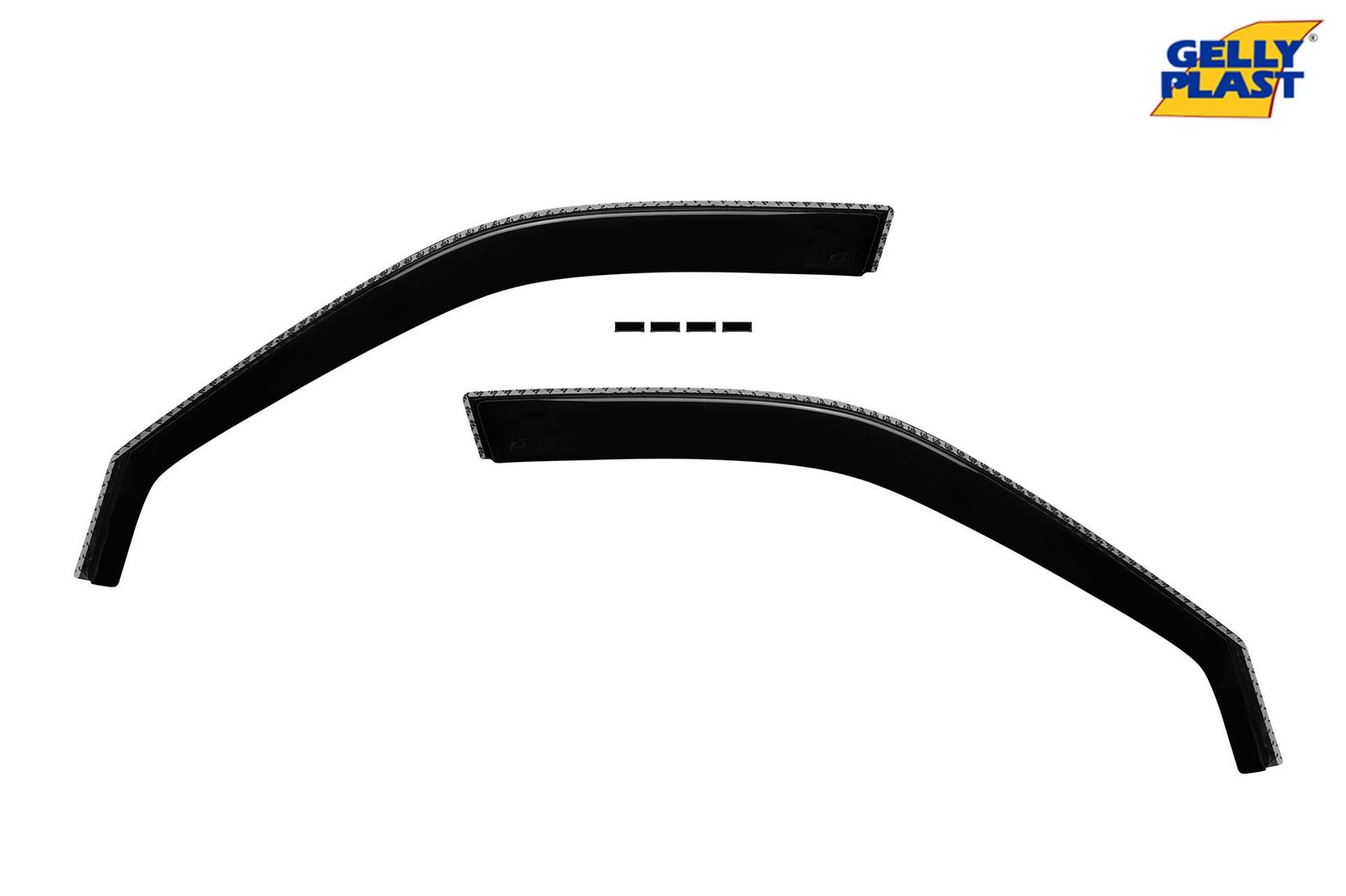 GELLYPLAST Предни ветробрани Gelly Plast за Honda CR-V 2001-2006 со 5 врати, црни 2 бројки