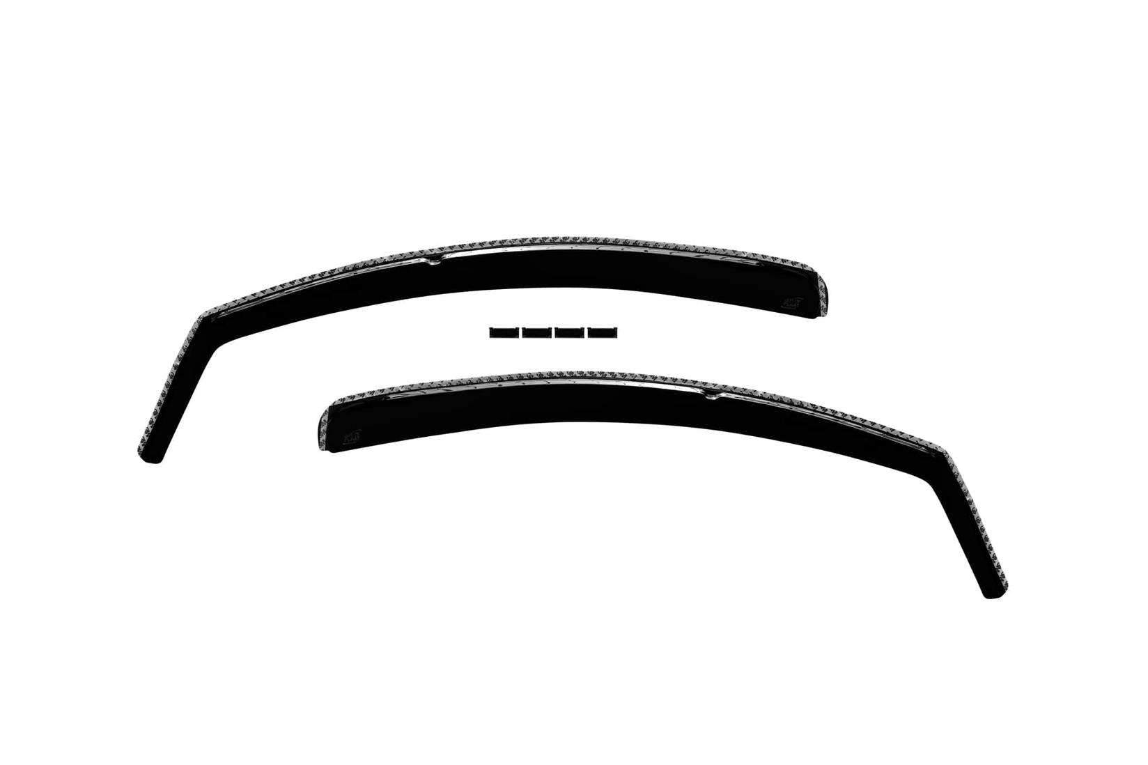 GELLYPLAST Предни ветробрани Gelly Plast за Citroen C1, Peugeot 107, Toyota Aygo 2005-2014 со 3 врати, црни 2 бројки