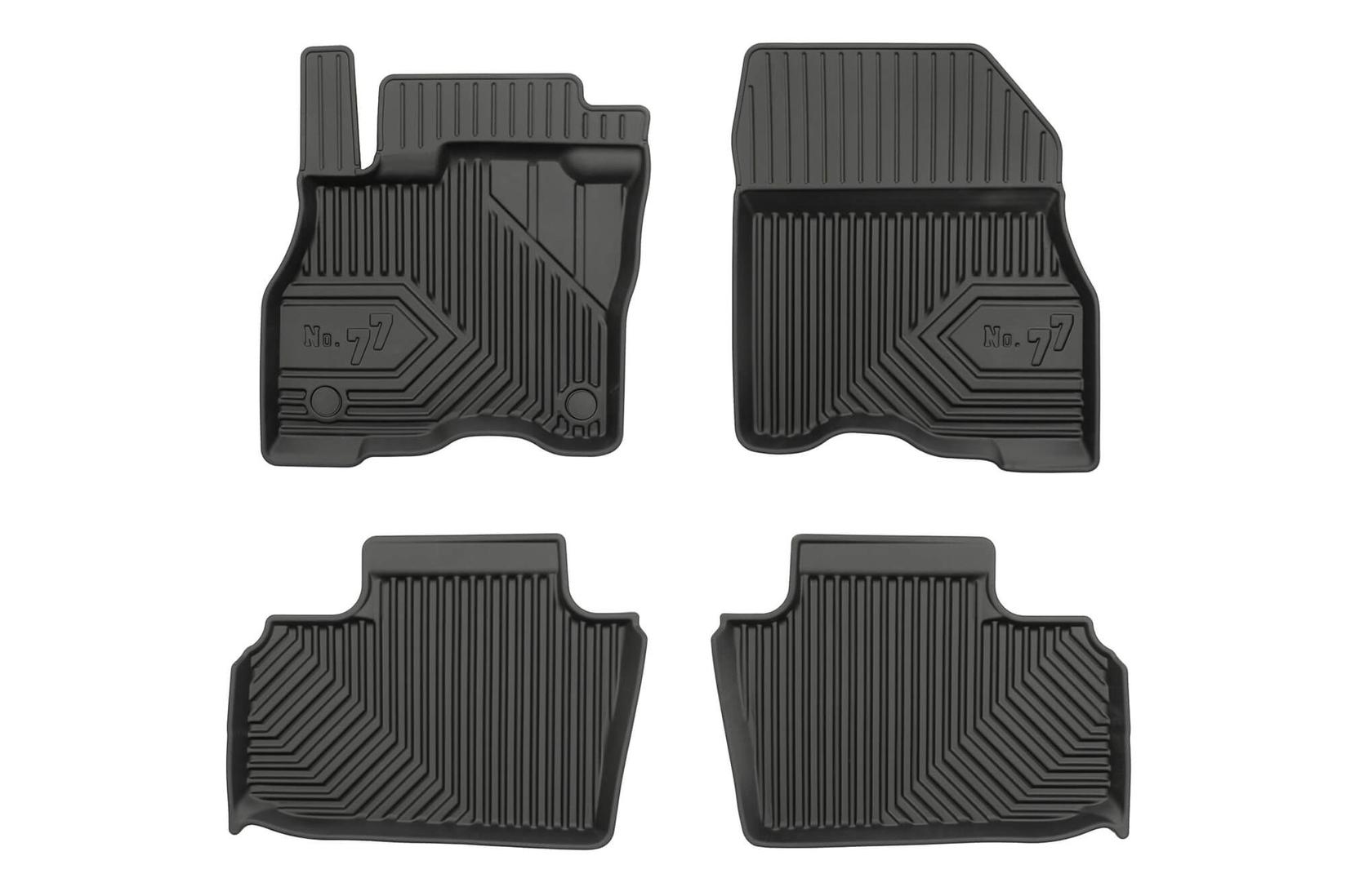 FROGUM 2.5D Гумени патосници модел 77 за Nissan Leaf по 2017 година 4 дела црни