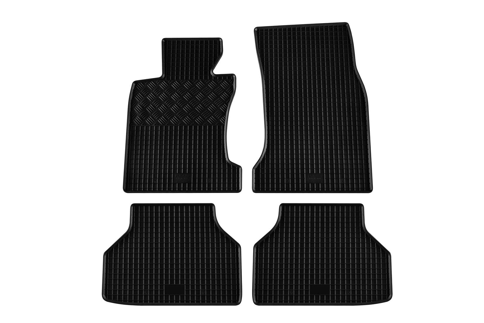 RIGUM Гумени патосници за BMW серија 5 E60 E61 2004-2010 4 дела црни