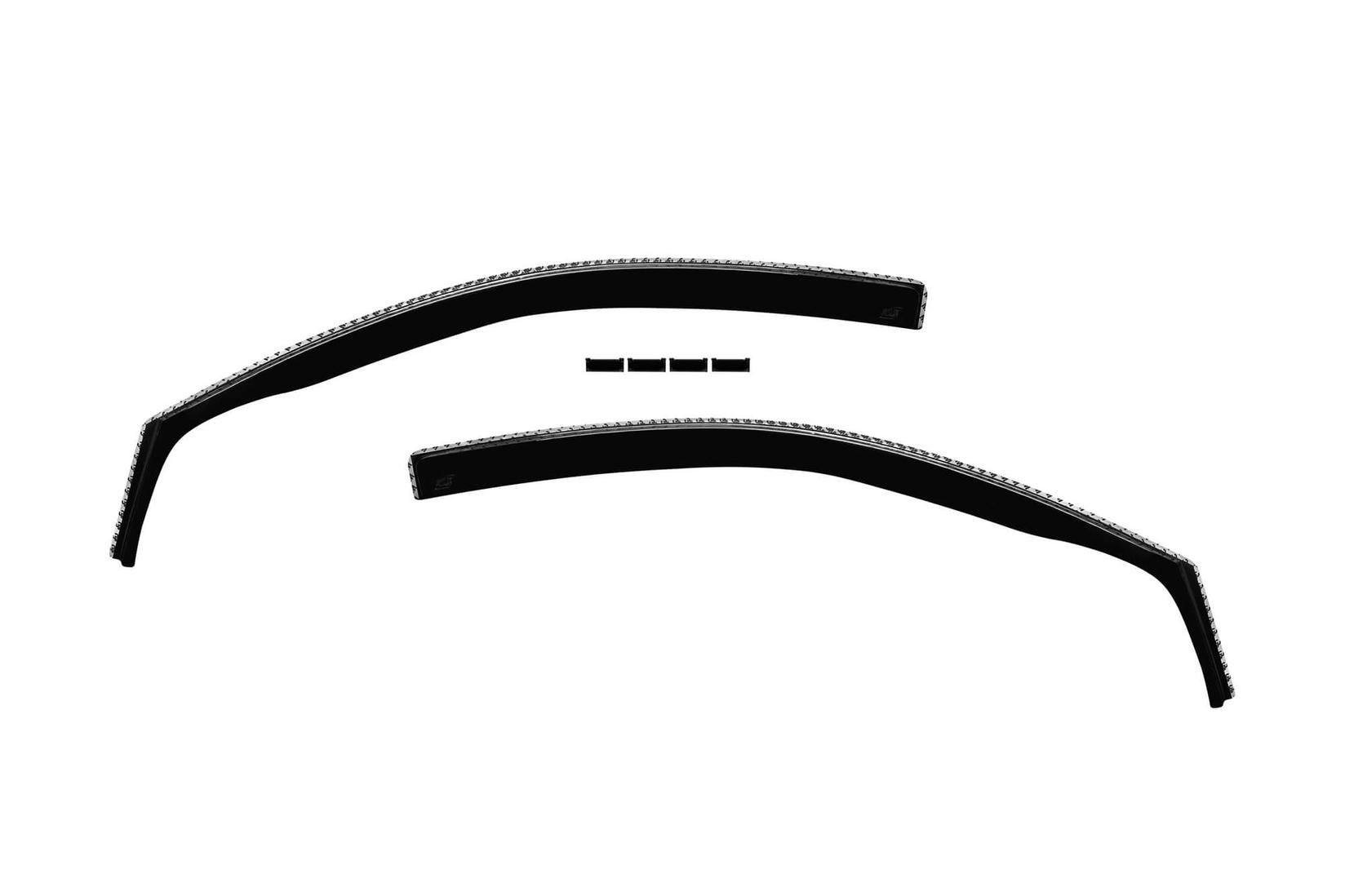 GELLYPLAST Предни ветробрани Gelly Plast за Toyota Yaris 1999-2005 со 3 врати, црни 2 бројки