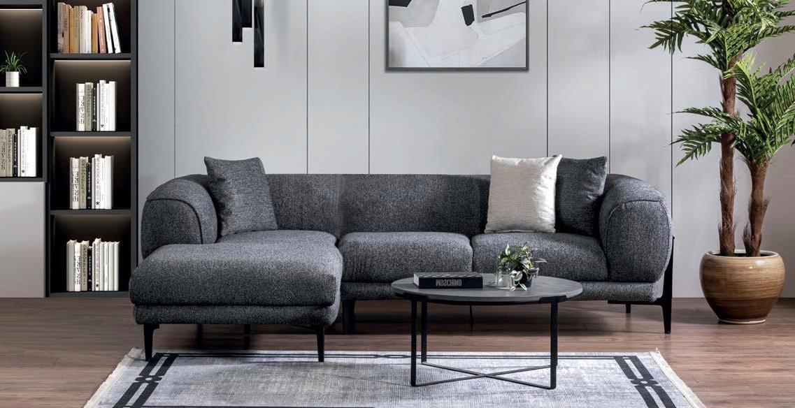 MONDIVI Аголна гарнитура орфа лева сива