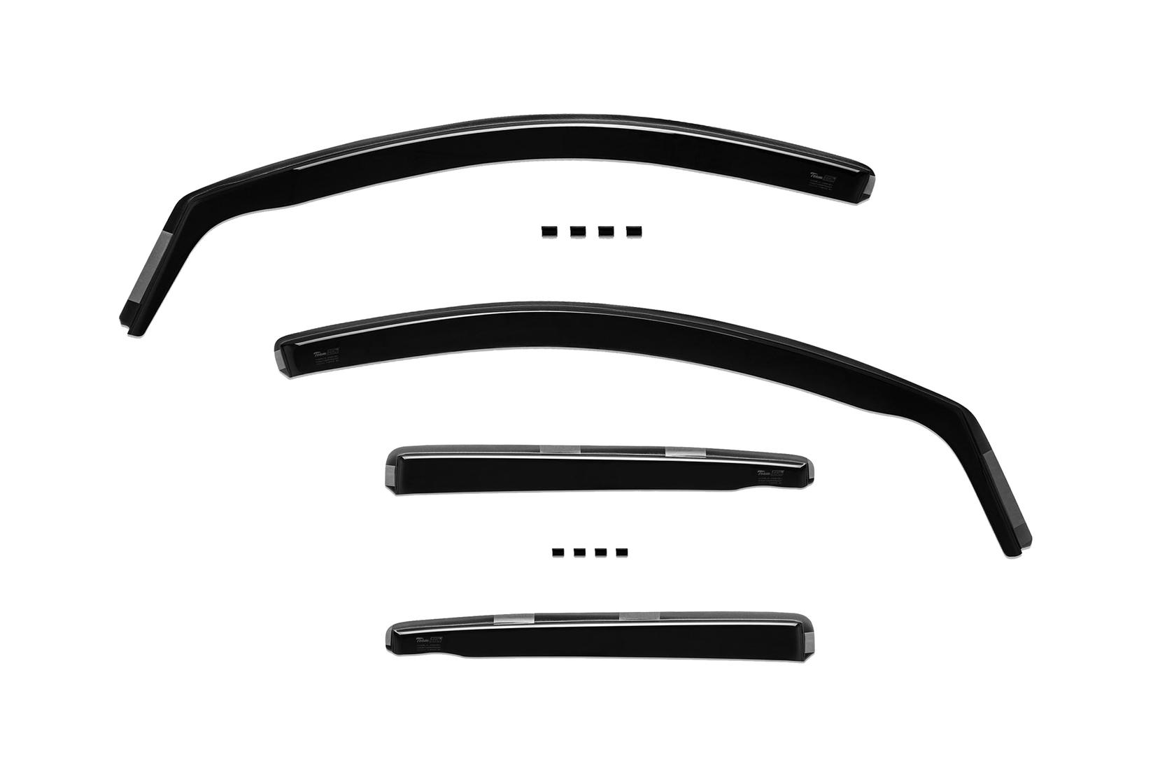 HEKO Комплет ветробрани Heko за Toyota Yaris 5 врати 2001-2006 4 бр.