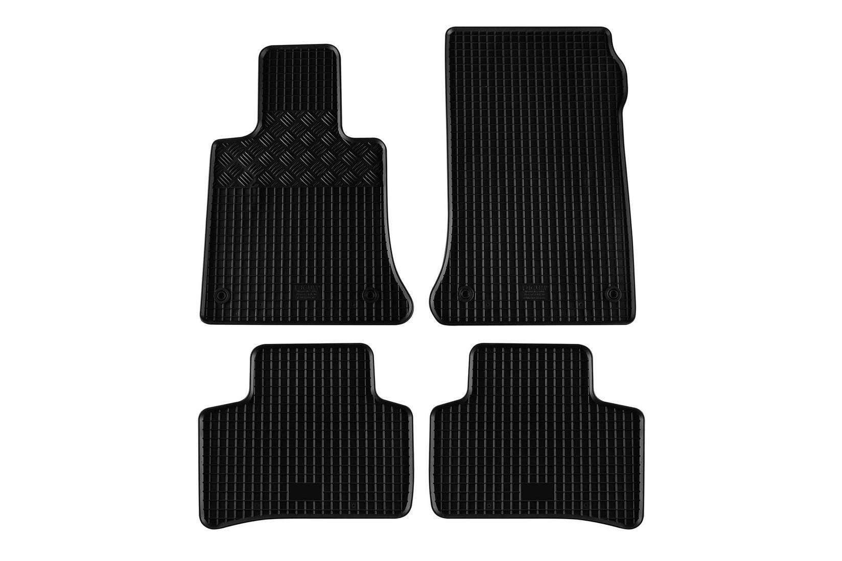 RIGUM Гумени патосници за Mercedes GLK X204 2008-2015 4 дела црни