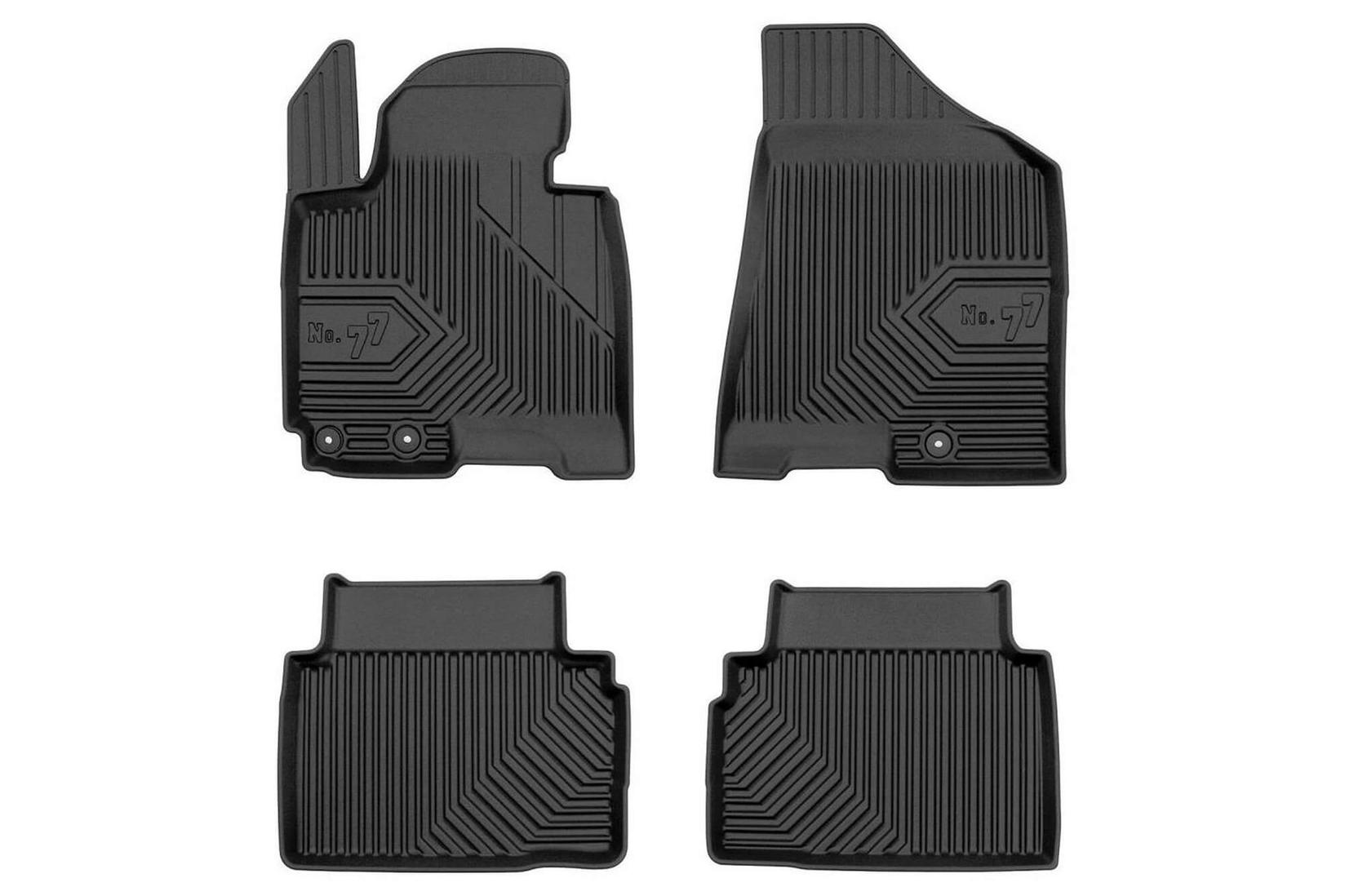 FROGUM 2.5D Гумени патосници модел 77 за Kia Sportage 2010-2015 4 дела црни