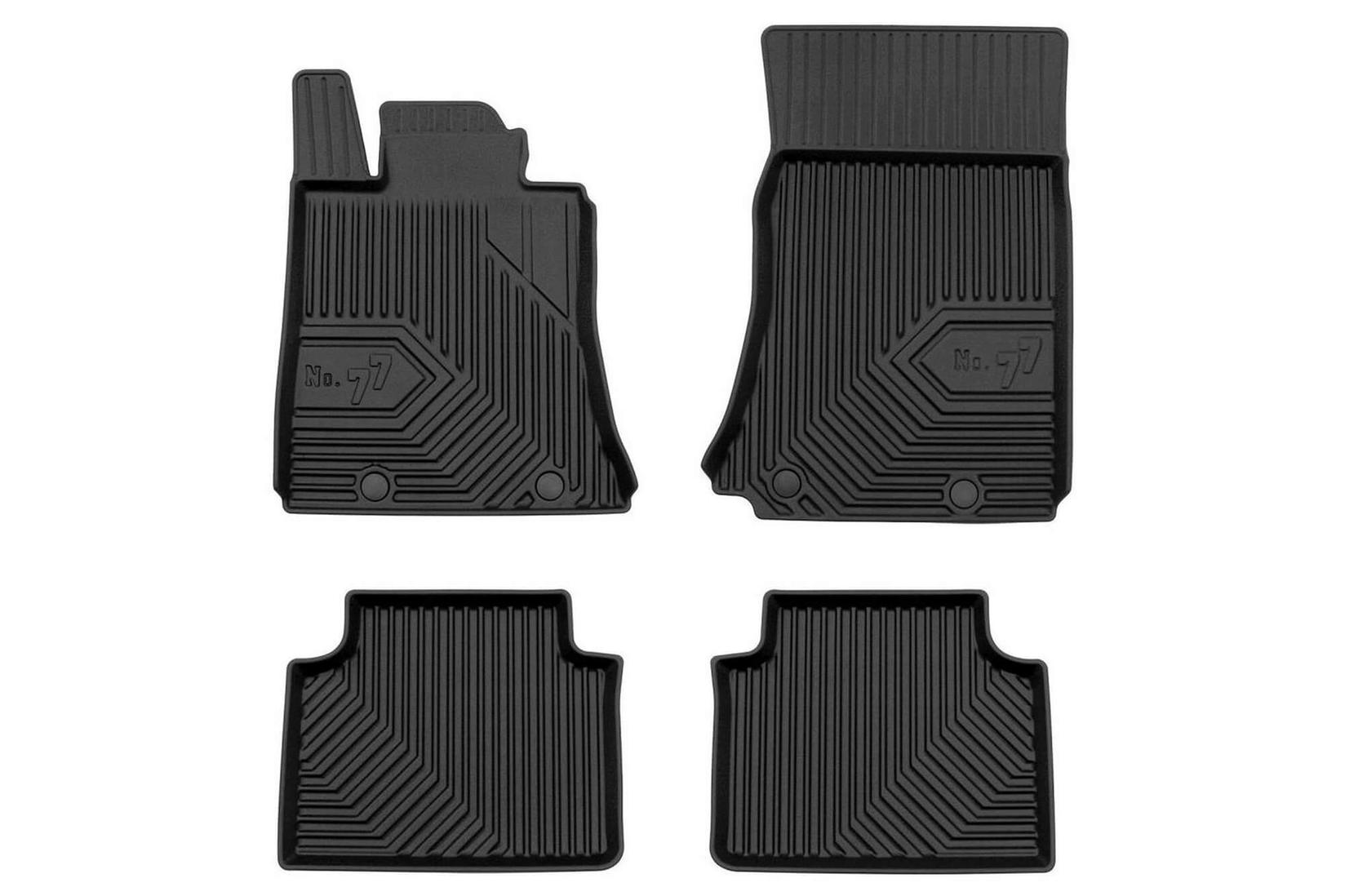 FROGUM 2.5D Гумени патосници модел 77 за Alfa Romeo Giulia по 2016 година без AWD 4 дела црни