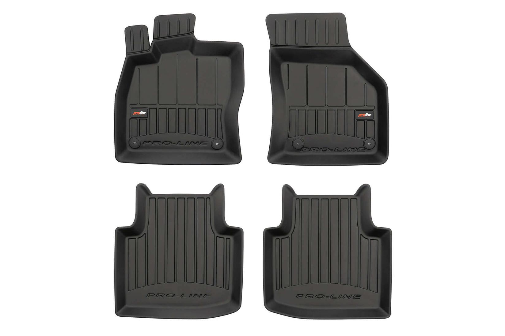 FROGUM 3D Гумени патосници за Skoda Superb по 2015 година 4 дела црни