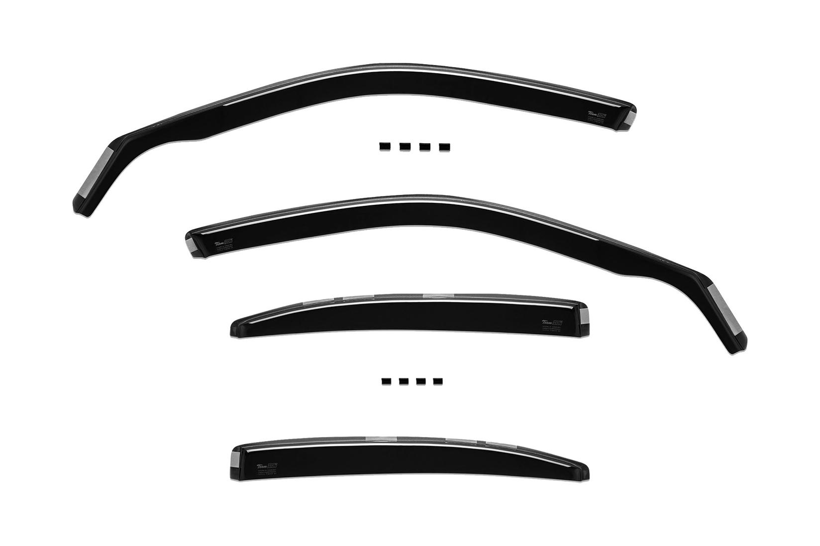 HEKO Комплет ветробрани Heko за BMW серија 5 E39 седан 1995-2003 4 бр.