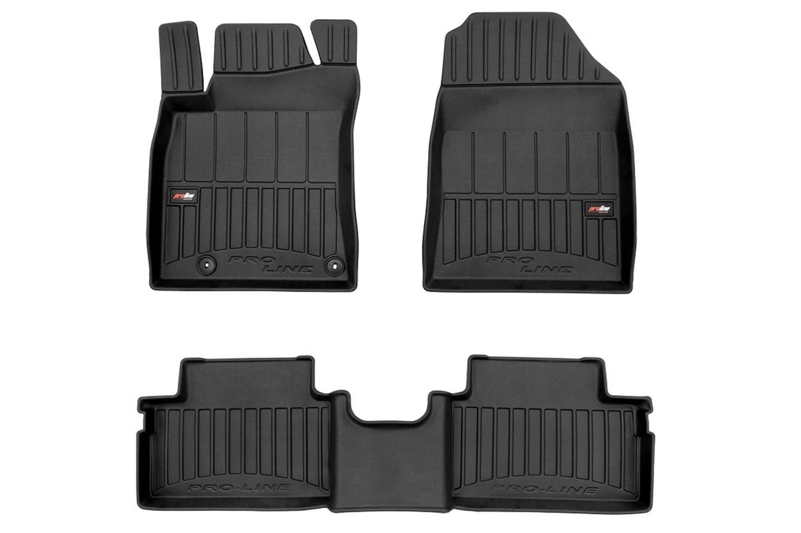 FROGUM 3D Гумени патосници за KIA Proceed по 2018 година 3 дела црни