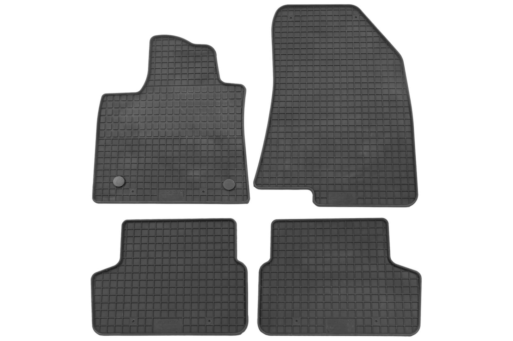 PETEX Гумени патосници за Dacia Sandero Sandero Stepway по 2021 година 4 дела црни