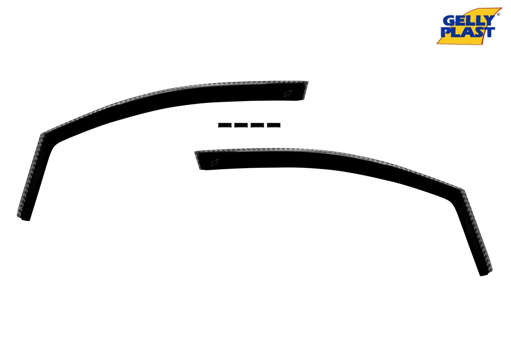 GELLYPLAST Предни ветробрани Gelly Plast за VW Touran 2003-2015, 2 бр., црни