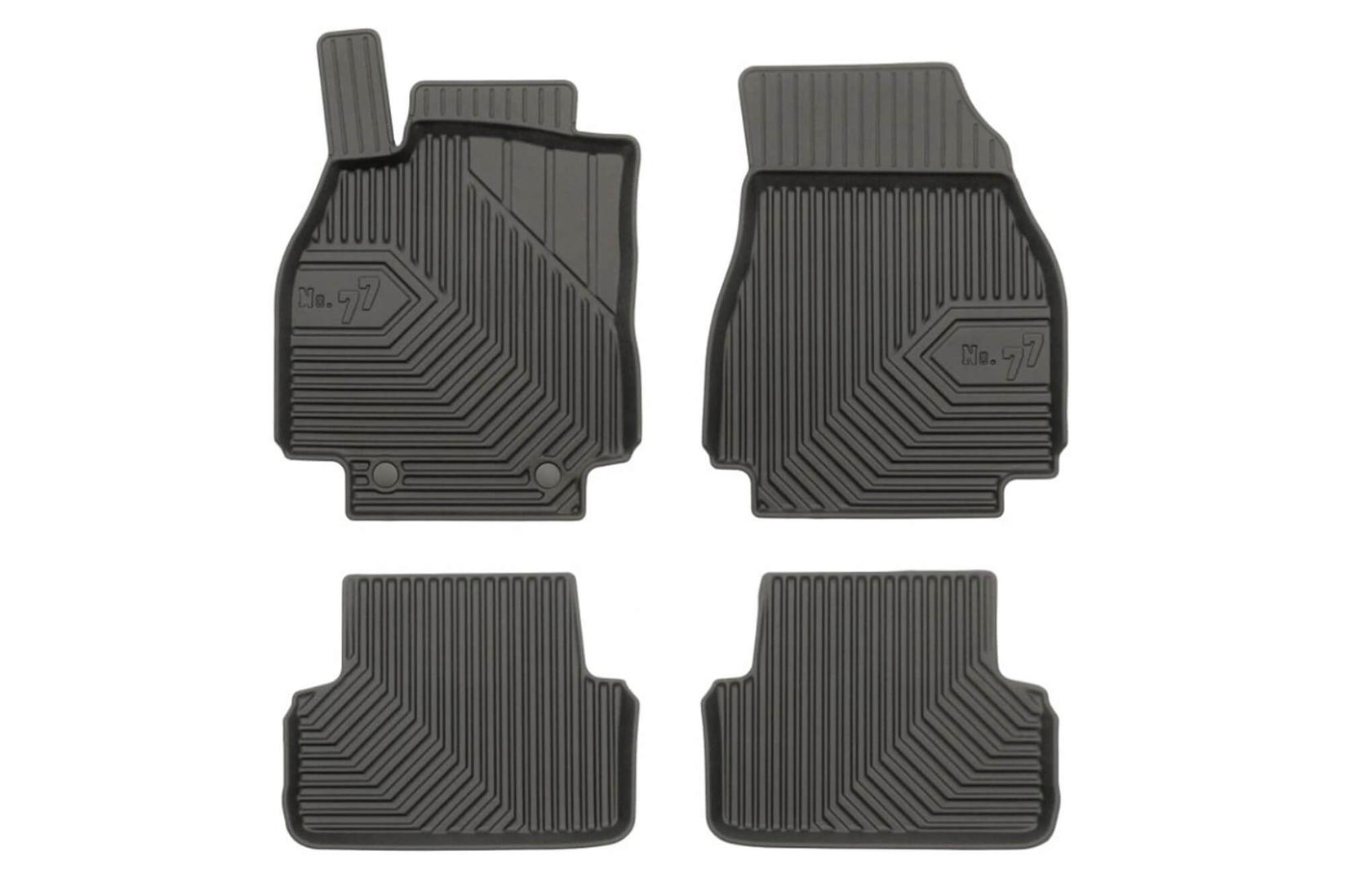 FROGUM 2.5D Гумени патосници модел 77 за Renault Megane 2002-2008 4 дела црни