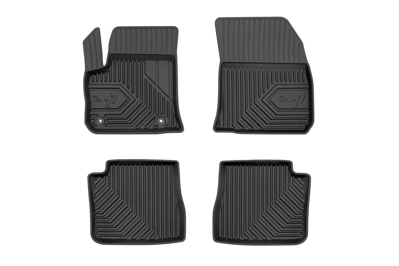 FROGUM 2.5D Гумени патосници модел 77 за Citroen C4 EV по 2021 година 4 дела црни