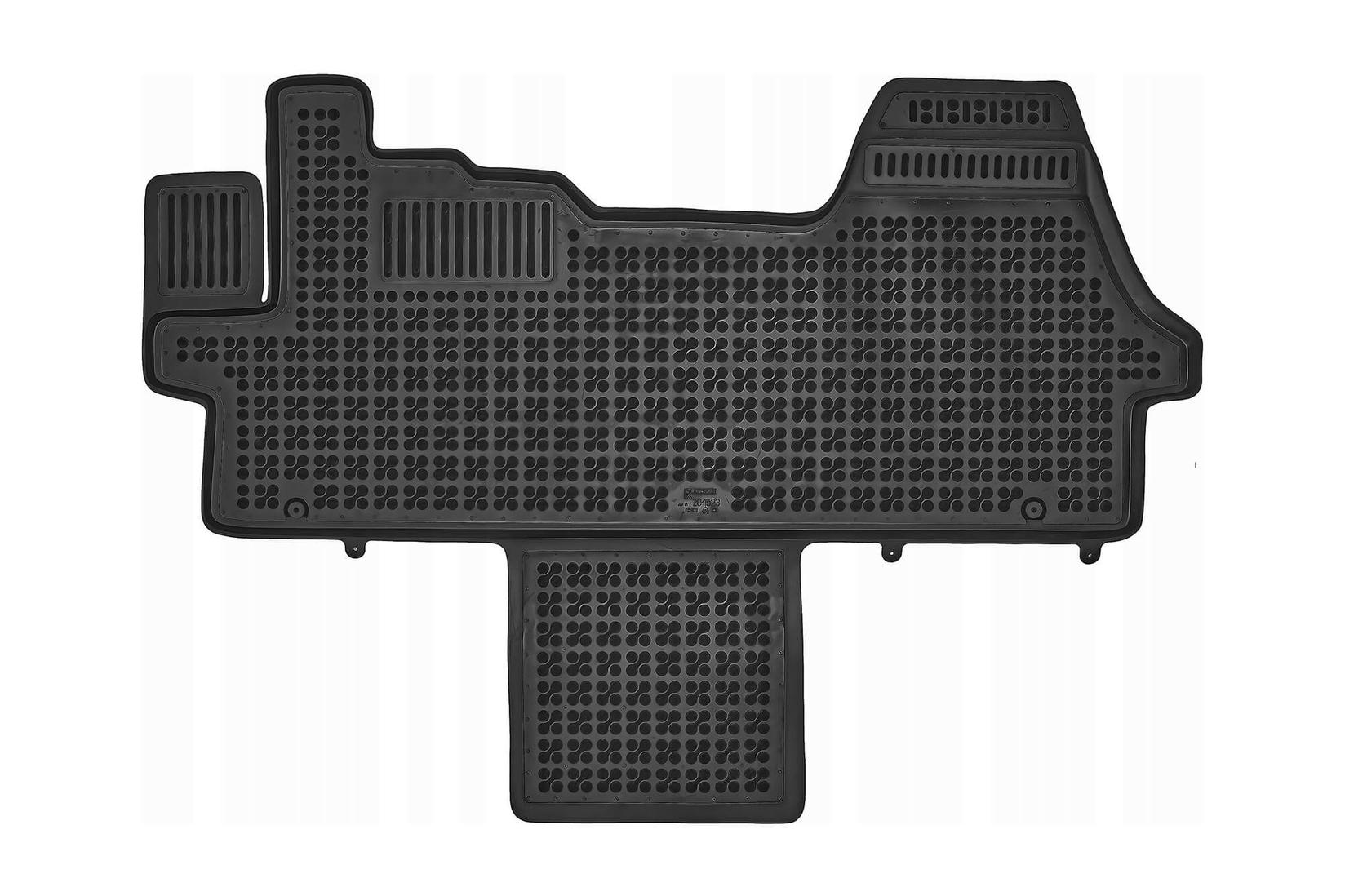 REZAW-PLAST Гумена Патосница за Fiat Ducato по 2006 година 2 места 1 дел црна