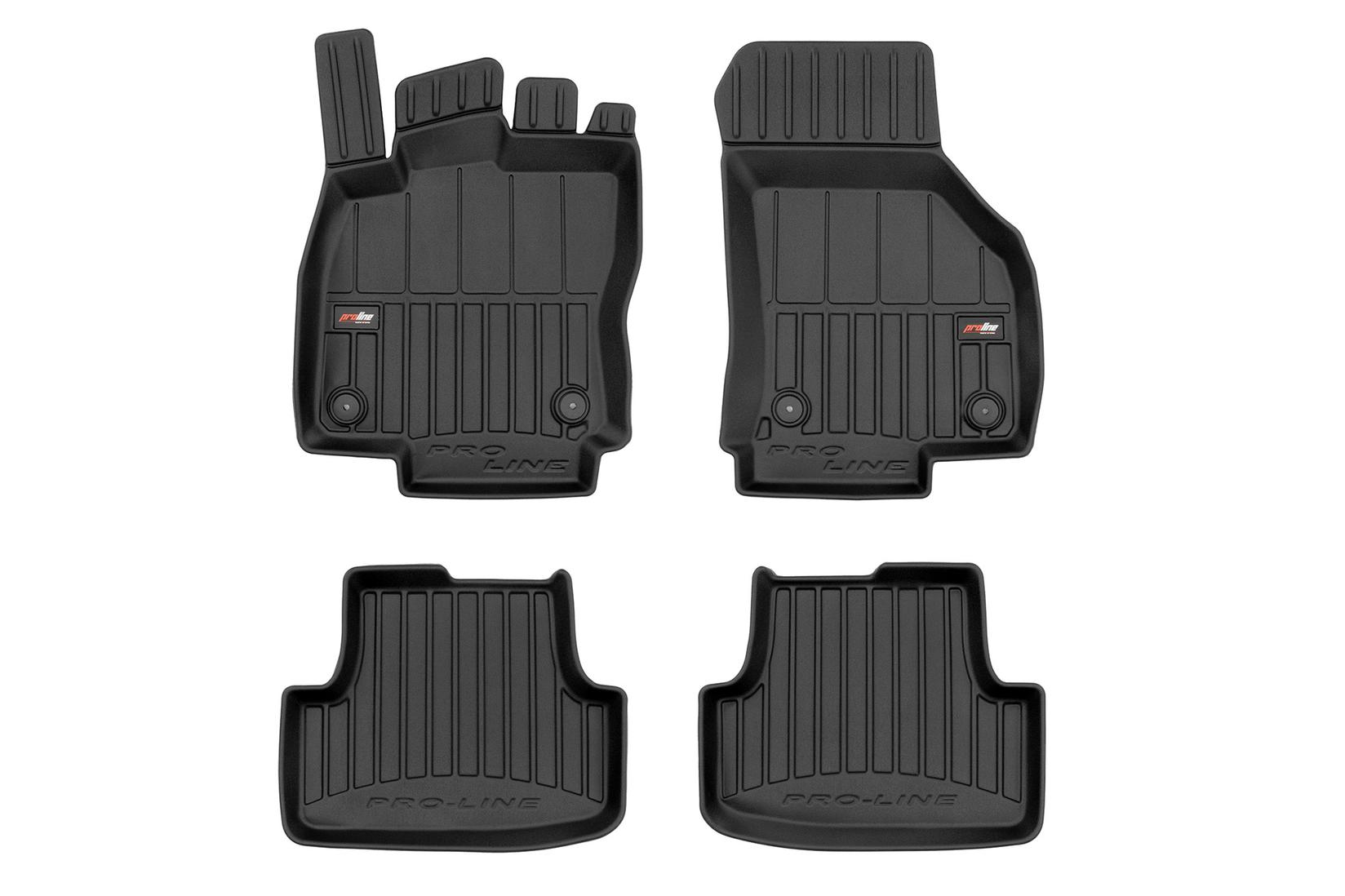 FROGUM 3D Гумени патосници за VW Golf VIII по 2019 година 4 дела црни